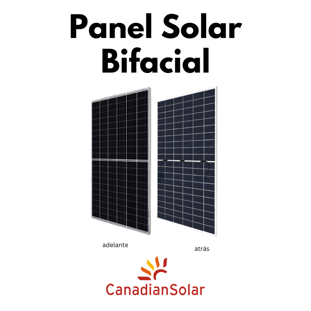 Panel Solar Bifacial Canadian Solar