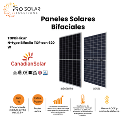 Panel Solar Bifacial